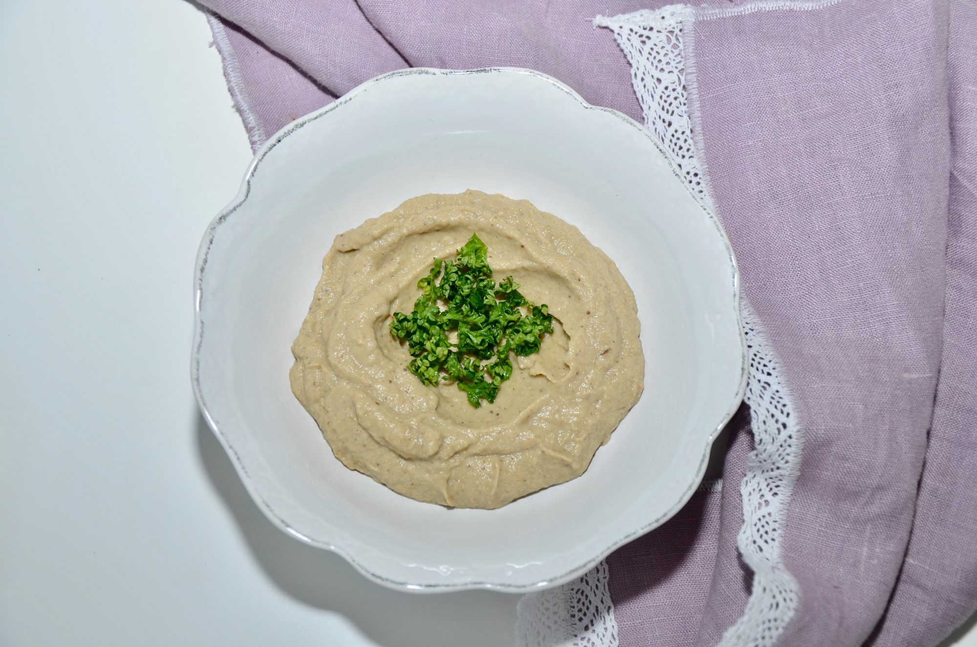 Паштет из баклажанов с тахини (веганский)